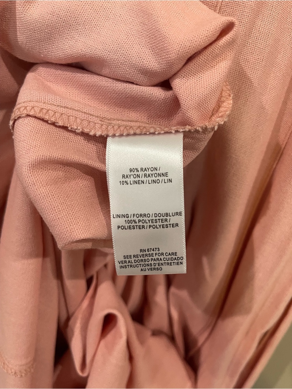 Taylor Pink Midi Dress with Front Buttons - Picture 5 of 6